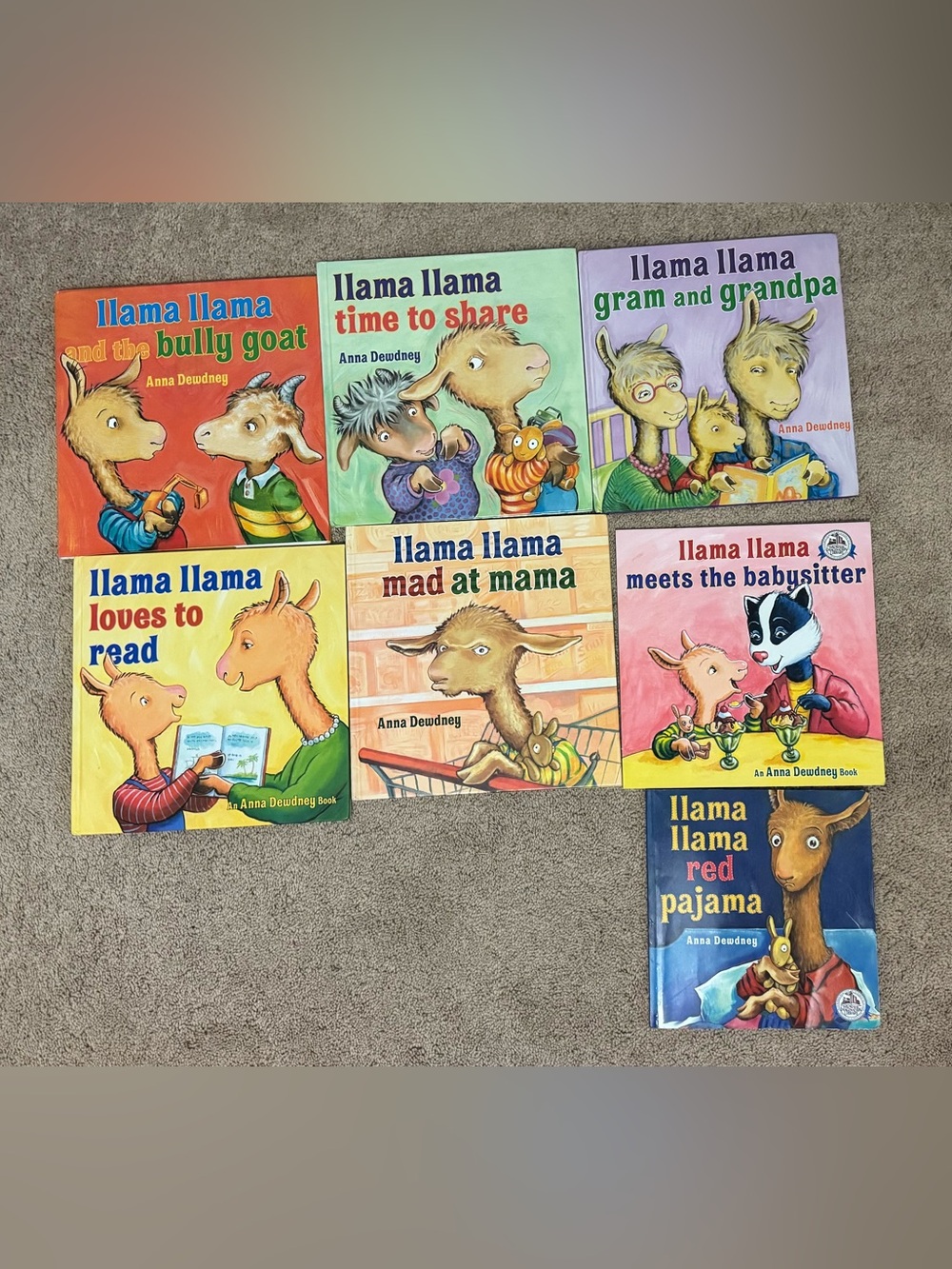 Llama Llama Book Bundle x7